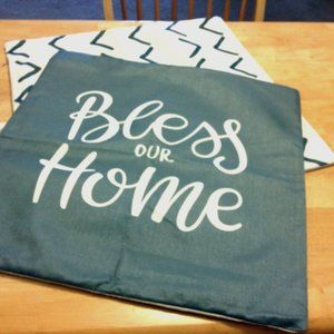 Bless Our Home Accent Pillow Covers